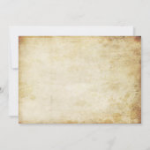 Het Vintage Wedding Collectie Bedankkaart (Achterkant)