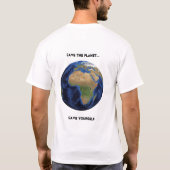 Het virus t-shirt (Achterkant)