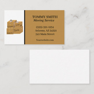 Het Visitekaartje van de Dienst van het Bedrijf va