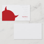 Het Visitekaartje van de duivel (Voorkant / Achterkant)