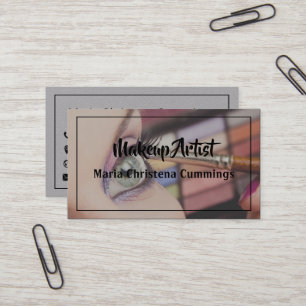 Het Visitekaartje van de Kunstenaar van de make-up