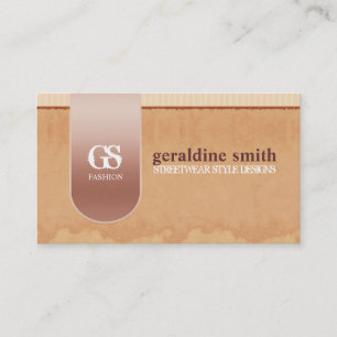 Het Visitekaartje van de Ontwerper van de Mode van