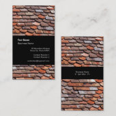 Het Visitekaartje van de Sjabloon van de Slater va (Voorkant / Achterkant)