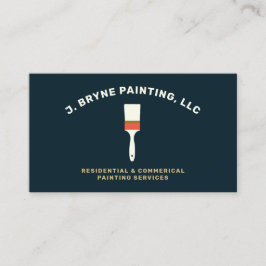 Het Visitekaartje van de Verf van het Huis van de 