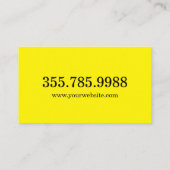 Het visitekaartje van Handyman (Achterkant)