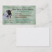 Het Visitekaartje van het geit - pas uw eigen foto (Voorkant / Achterkant)