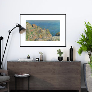 Het vissershuis, Varengeville, Claude Monet Poster