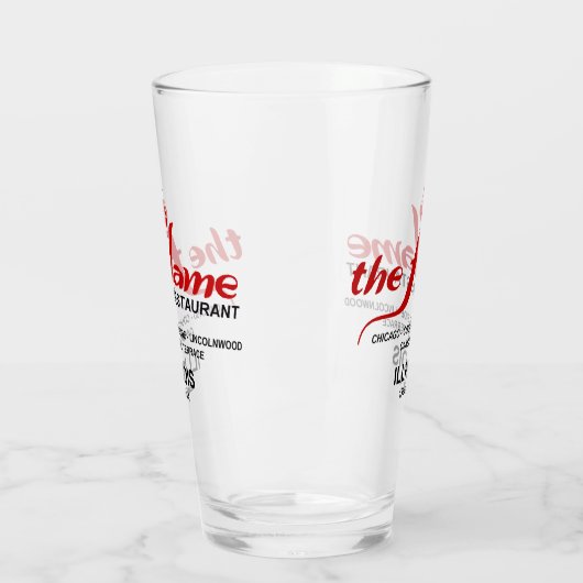 Het Vlamrestaurant Illinois Glas (Links)