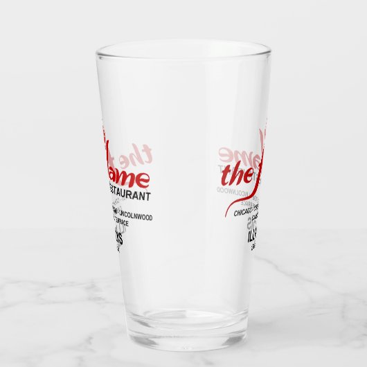 Het Vlamrestaurant Illinois Glas (Rechts)