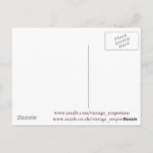 Het vliegende tapijt briefkaart (Achterkant)