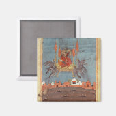 Het vliegende tapijt magneet (Voorkant / Achterkant)