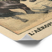 Het vliegtuig "Petit Journal" dat over Poster (Hoek)