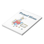 Het vliegtuig van Proud Mam Het is een Jongen Gift Notitieblok (Gedraaid)