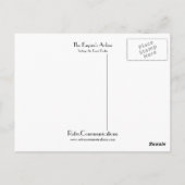 Het vliegveld van het Rijk Briefkaart (Achterkant)