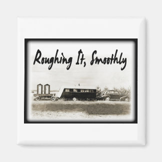 Het vlot ruwen in  Aanhangwagen Magneet