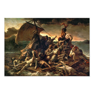 Het Vlot van de Medusa Théodore Géricault Foto Afdruk