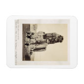 Het "Vocal Memnon", kolossaal beeld van Amenhotep  Magneet (Horizontaal)