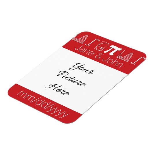 Het voegt omhoog in Cherry sparen-de-Datum Magnet Magneet (Linkerzijde)