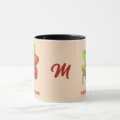 HET VOELEN VAN BES GOED Aardbei Monogram Mok (Midden)