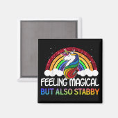 Het voelt magisch maar ook stabiel magneet (Voorkant / Achterkant)