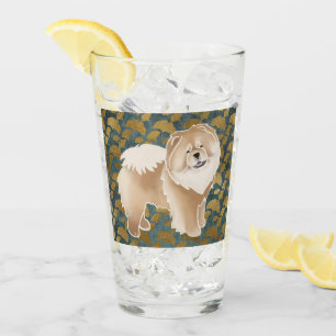Het Voer van de Kaneel GINKGO de voorzijde & de Glas