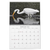 Het vogelkalender- en wildkalender in Villages Kalender (Feb 2027)