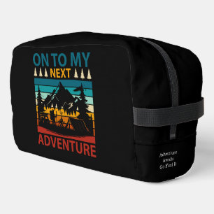 Het volgende avontuur wacht toilettasje