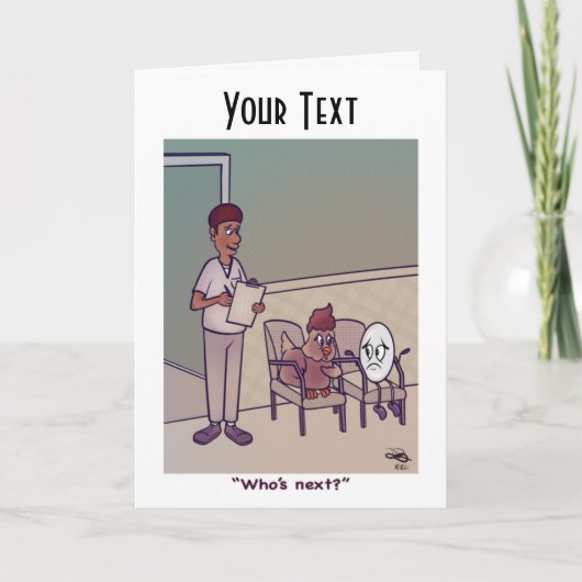 Het volgende Wenskaart Kaart (Voorkant)