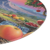 Het volledige kleurenspectrum van fruit 1 snijplank (Hoek)