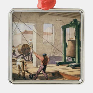 Het voorbereiden van de Kabel, van "de Atlantische Metalen Ornament