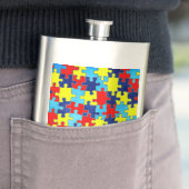 Het voorlichting-Raadsel van het autisme door Flacon (Voorbeeld)