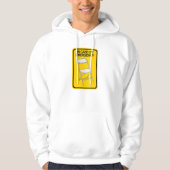 Het vouwen van Stoel In hoesje van Noodsituatie Hoodie (Voorkant)