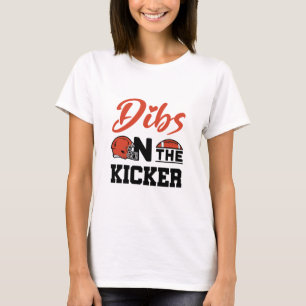 Het Vriendin van het Kicker Football T-shirt