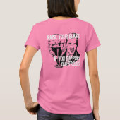 Het vriendin van het leger drink omhoog! t-shirt (Achterkant)