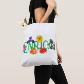 Het Vriendin 'Wildflower' Canvas tas (Dichtbij)