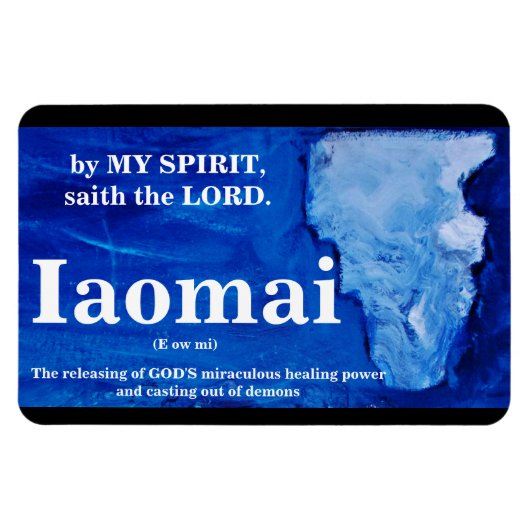 HET VRIJGEVEN MAGNEET (Horizontaal)