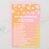 Het Vrijgezellenfeest van de terugkeer wat de Groo (Voorkant / Achterkant)