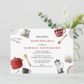 Het Vrijgezellenfeest van Kitchen Kaart (Staand voorkant)