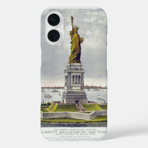 Het Vrijheidsbeeld, Het grote Bartholdi-beeld iPhone 16 Hoesje