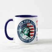 Het Vrijheidsbeeld | New York, NY Mok (Links)