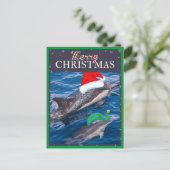 Het vrolijke briefkaart van het Mamma van Kerstmis (Staand voorkant)