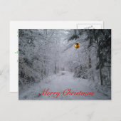 Het vrolijke briefkaart van Kerstmis (Voorkant / Achterkant)