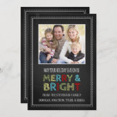 Het vrolijke en Heldere Bord van de Kaart van de (Voorkant / Achterkant)