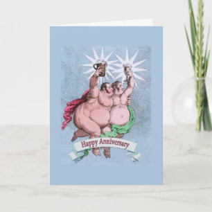 Het vrolijke Gelukkige Afwisselende Vers van het Kaart