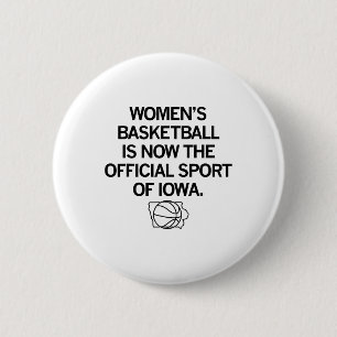 Het vrouwenvoetbal is de officiële sport van Iowa Ronde Button 5,7 Cm
