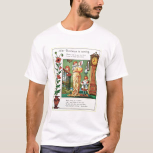 Het vuilnis-man komt eraan (illustratie kinderritm t-shirt