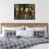Het Vulcaan, 1630 Canvas Afdruk (Insitu (Slaapkamer))