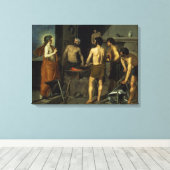 Het Vulcaan, 1630 Canvas Afdruk (Insitu (Houten vloer))