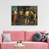 Het Vulcaan, 1630 Canvas Afdruk (Insitu (Woonkamer))