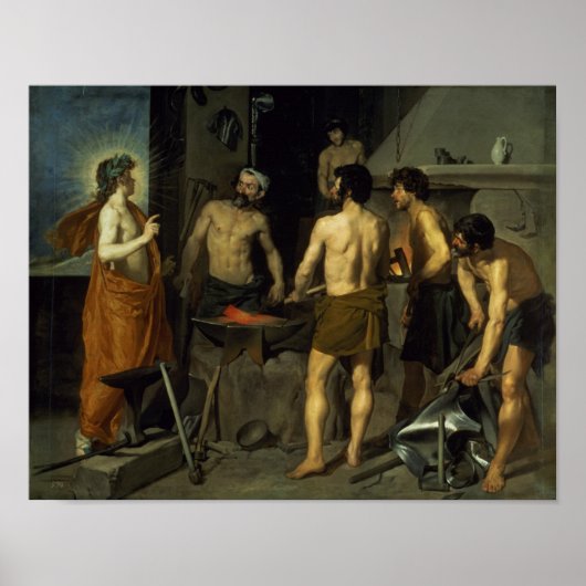 Het Vulcaan, 1630 Poster (Voorkant)